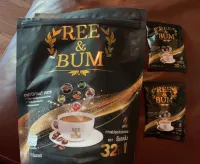 Ree &amp; Bum Coffee กาแฟ รี แอนด์ บุ๋ม  กาแฟเพื่อสุขภาพ 32in1 กาแฟอาราบิก้าแท้100% กาแฟแม่ลี  กาแฟแม่แก้มบุ๋ม