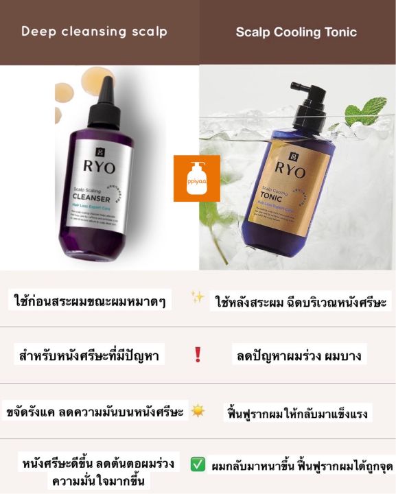 ผลิตภัณฑ์ลดผมร่วงจากเกาหลี-ryo-anti-hair-loss-essence-80ml-เซรั่มบำรุงรากผม-ลดผมร่วง