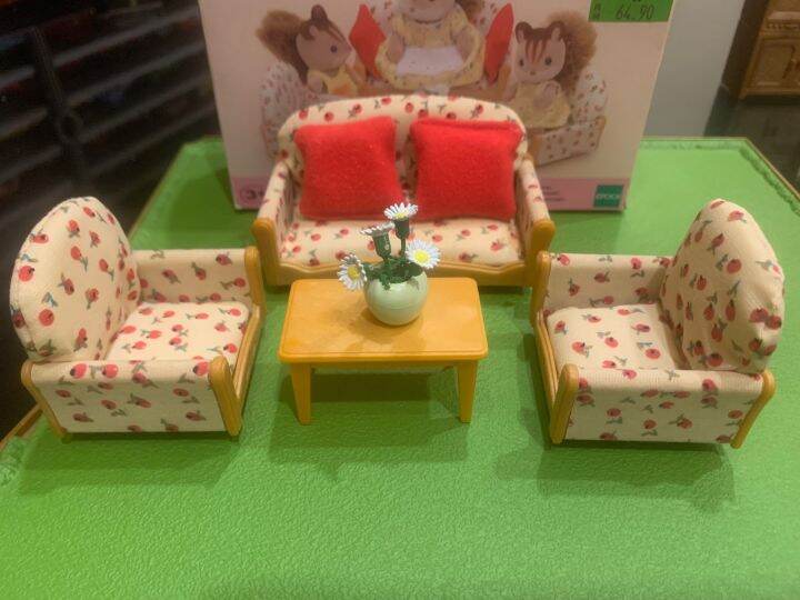 sylvanian families sofa set