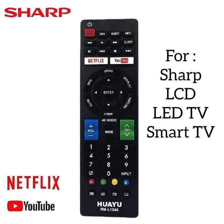 Sharp smart tv remote control GB275WJSA Lazada
