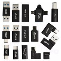 90องศา USB 3.1ประเภท C หญิงไปยัง USB B ชายหญิงอะแดปเตอร์ OTG ประเภท C ถึง usb 3.0ชายหญิง Converter Connector