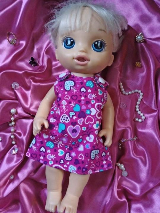 Baby Alive Clothes/Baby Alive Reversible Dress ( Doll not Included ...