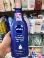 Nivea Essentially Enriched 48HR Body Lotion 625ml.