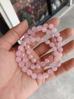 Rose Quartz โรสควอตซ์ สร้อยข้อมือโรสควอตซ์เจีย**ราคาพิเศษจนกว่าของหมด**