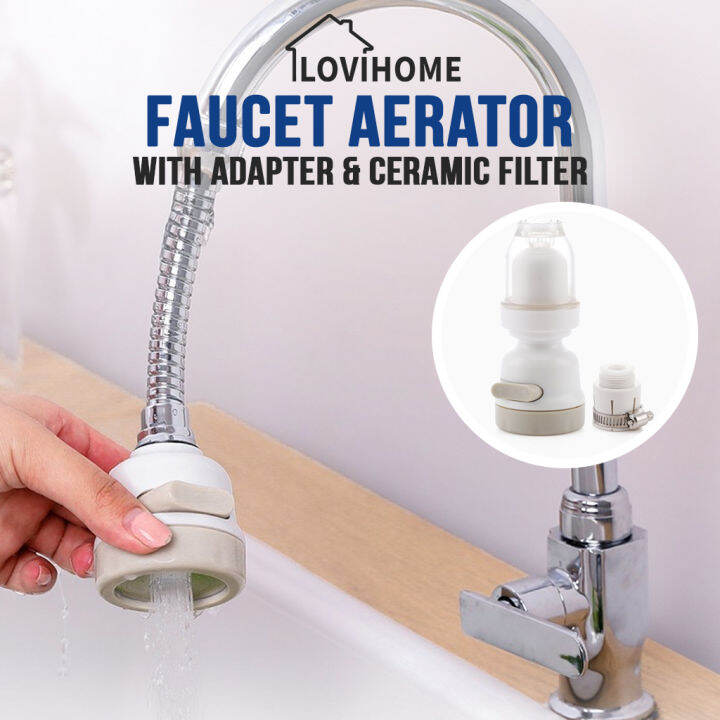 SG High Pressure Rotate Faucet Aerator Kitchen Tap ( Water Saving