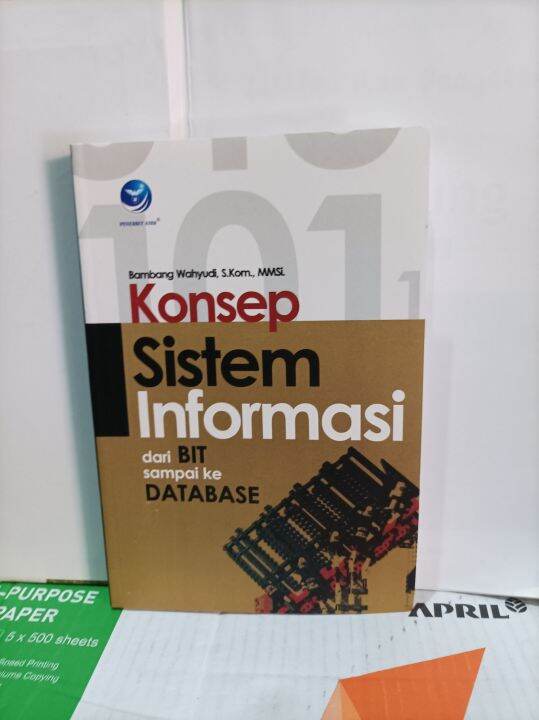 Buku Konsep Sistem Informasi Dari BIT Sampai Ke DATABASE Oleh Bambang ...