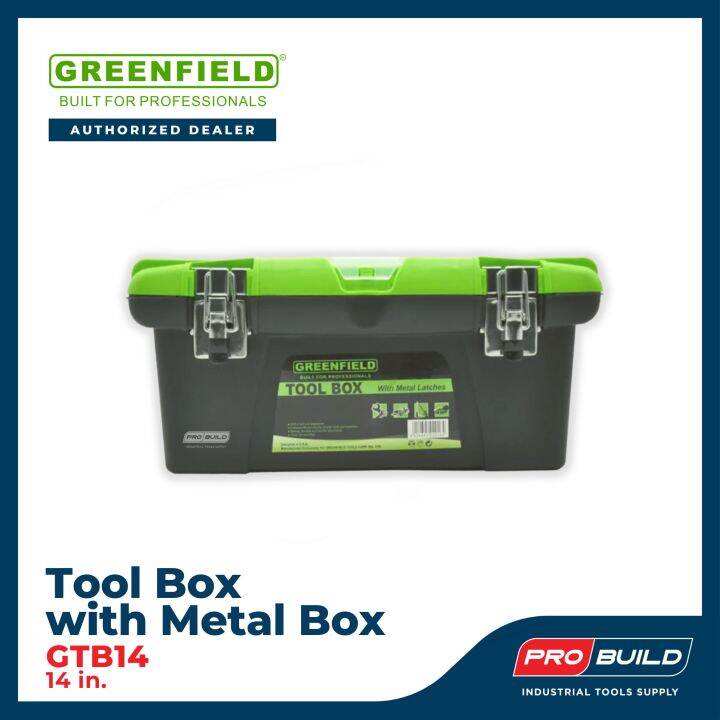 Greenfield Tool Box GTB14 (14 inches) | Lazada PH