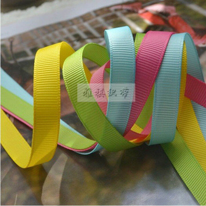 1cm Rib Ribbon Roll Polyester Rib Ribbon Ribbon Horizontal Ribbon DIY ...