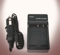 2 in 1 ที่ชาร์จแบตเตอรี่กล้อง Battery Charger for Casio NP-130/110 บ้าน + รถ (0233)