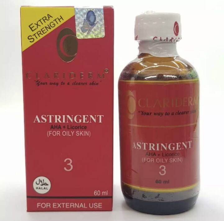 CLARIDERM ASTRINGENT ALKOHOL NO 3 ORIGINAL Lazada Indonesia