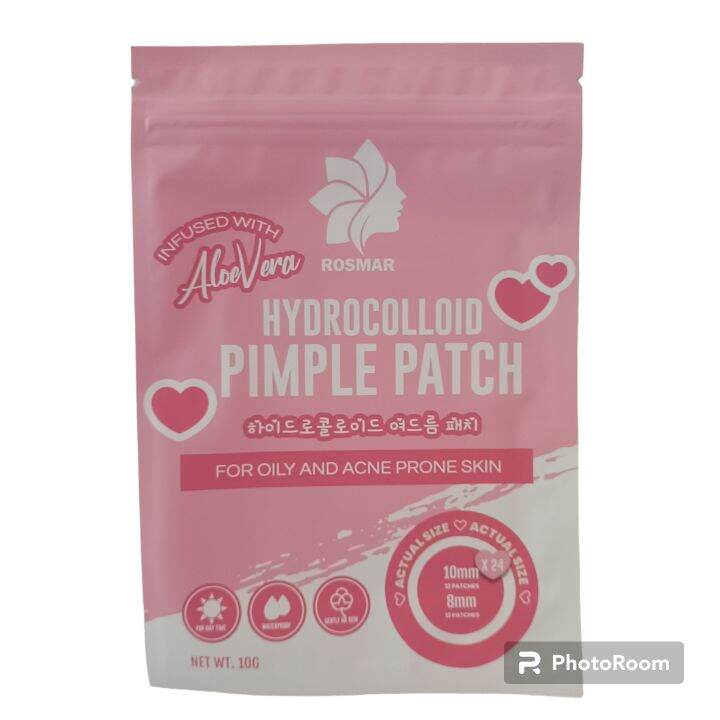 Rosmar Hydrocolloid Pimple Day Patch Lazada Ph 1034