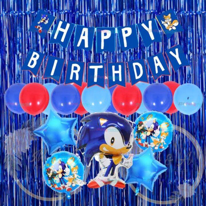 Sonic Birthday Package Set #3 