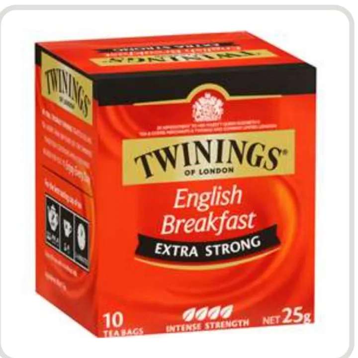 Twinings Extra Strong English Breakfast Tea Bags 10pack Lazada PH
