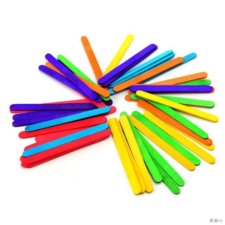 50pcs-colored-wood-craft-popsicle-sticks-for-diy-art-crafts-kids-hand-crafts-diy-making-funnycreative-handicraft