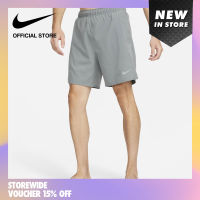 Nike Mens Dri-Fit Challenger 7BF Shorts - Smoke Grey