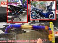 ท่ออุดน้ำมันเครื่องเเต่งสเเตนเลสชุปไทเท สำหรับฮอนด้าเเละยามาฮ่า HONDA,YAMAHA