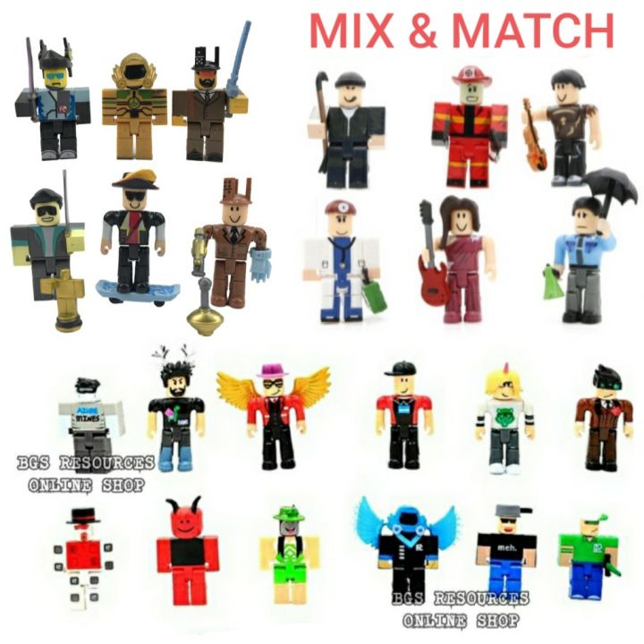 12pcs Roblox Noob Action Figure