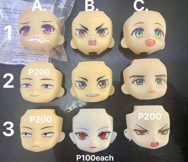 Face faceplate split nendoroid nendoroids | Lazada PH