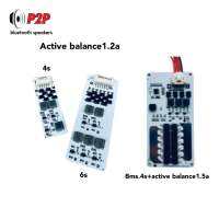 Bms4s50aมีแอ็คทีฟบาลานซ์ในตัวและ Active balancer บอร์ดควบคุมการชาร์จแบตเตอรี่ Lifepo4 ให้มีแรงดันเท่ากันทุกก้อน รุ่น 4S(1.2A), 6S(1.2A)