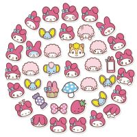 สติ๊กเกอร์ Mymelody 19 มายเมโลดี้ 40 ชิ้น ซานริโอ้ sanrio kuromi สติ้กเกอร์ มายเม เมโลดี้ myme คุโรมิ คิตตี้ hello kitty คิดตี้ มายเมโลดี my melody