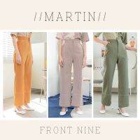 Front Nine : Martin Trousers (new color) กางเกงขาม้า เย็บเดินเส้น