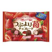 ?? MEITO Tsubuyori Strawberry Assort Chocolate 134g?ช็อกโกแลตสอดไส้สตรอเบอรี่ 3 สไตล์?นำเข้าจากญี่ปุ่น?