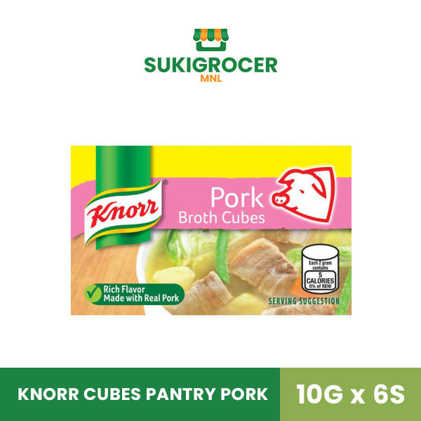 Knorr Cubes Pantry Pork 10g X 6s Lazada Ph