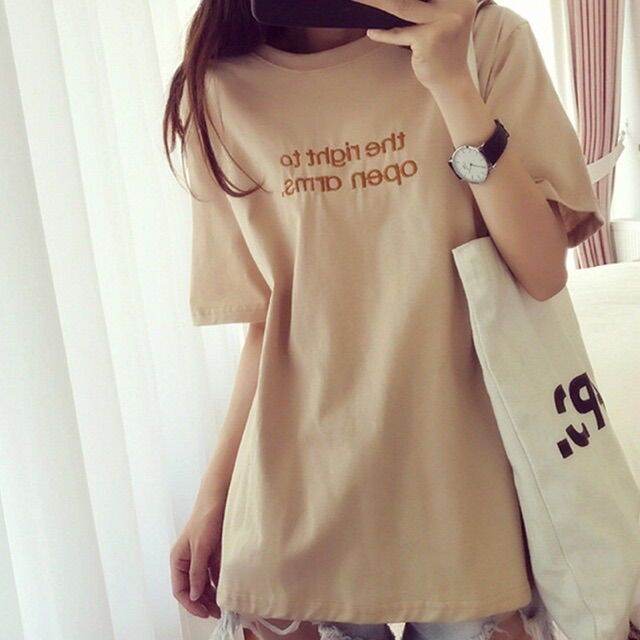 เสื้อยืดแขนสั้น-ปักตัวอักษร-no-92