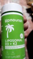 Liposomal D3 + K2 Upnourish