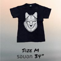 เสื้อยืดสกรีนลายไซส์ M รอบอก 34”