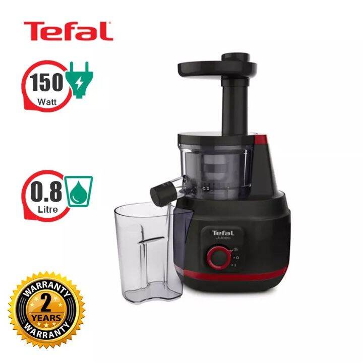 Tefal เครื่องสกัดน้ำผลไม้ รุ่น ZC150 ขนาด 0.8 ลิตร สีดำ juice