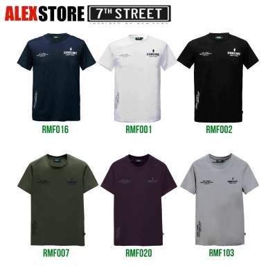 เสื้อยืด 7th Street (ของแท้) รุ่น RMF T-shirt Cotton100%