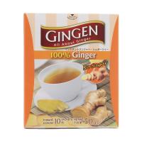 100% Ginger No Sugarจินเจนขิงผงสำเร็จรูป100เปอร์เซ็นต์ 18กรัม แพค 10ซอง