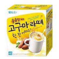 พร้อมส่ง 고구마라떼 เครื่องดื่มธัญพืช มันหวานลาเต้ Damtuh Sweet Potato Latte 720g. 1 กล่อง บรรจุ 40 ซอง