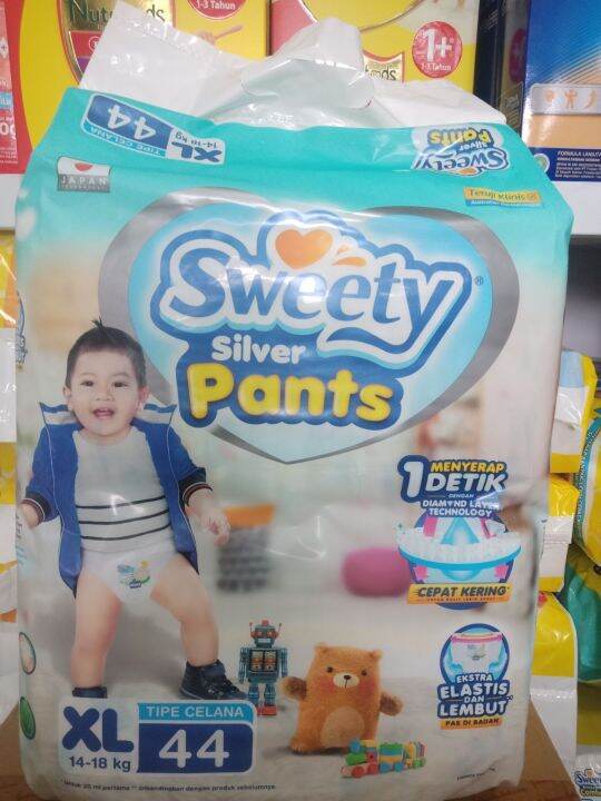 sweety silver pants XL 42 celana Lazada Indonesia