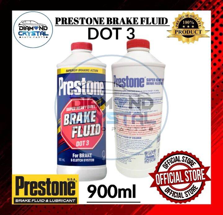 PRESTONE BRAKE FLUID DOT 3 900ML SUPER HEAVY DUTY "PRESTONE ORIGINAL