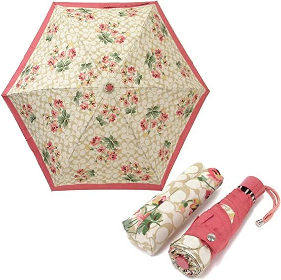 price-2190-ร่ม-coach-ลายหวานๆ-พับเก็บได้-สะดวกพกพาค่ะ-mini-umbrella-in-signature-lily-bouquet-print-coach-f75788