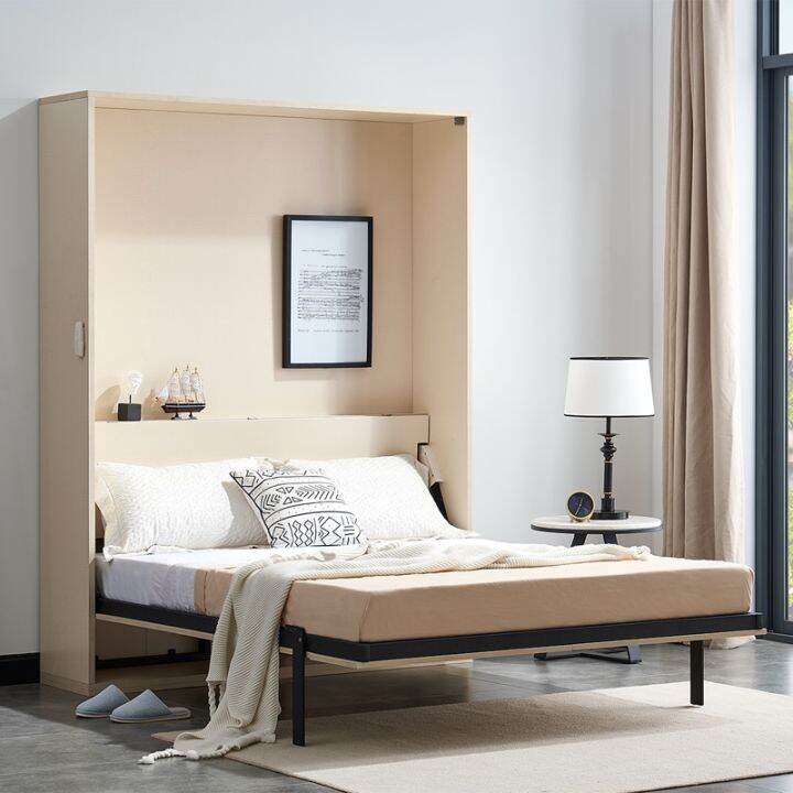 Electric Invisible Bed Wall Bed Small Apartment Invisible Bed Foldable