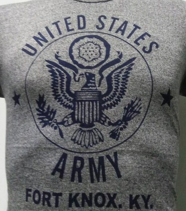 เสื้อยืด-ผ้าเรยอง-ลาย-u-s-army