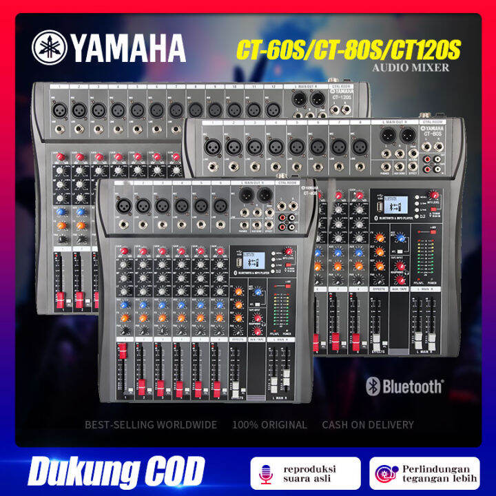 YAMAHA CT120S 12channel mixer profesional mendukung PC/USB/MP3