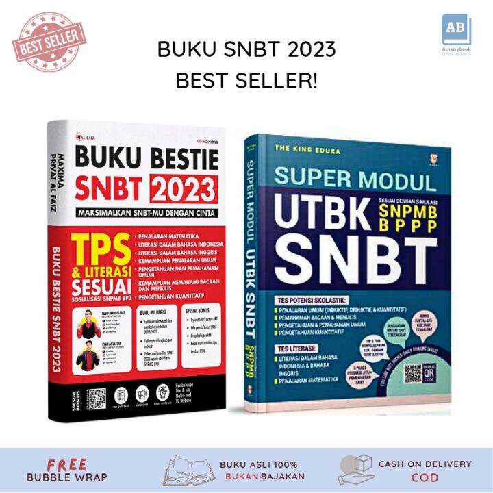 Ready!! Buku Bestie SNBT 2023 TPS & Literasi Privat Al Faiz & Buku ...