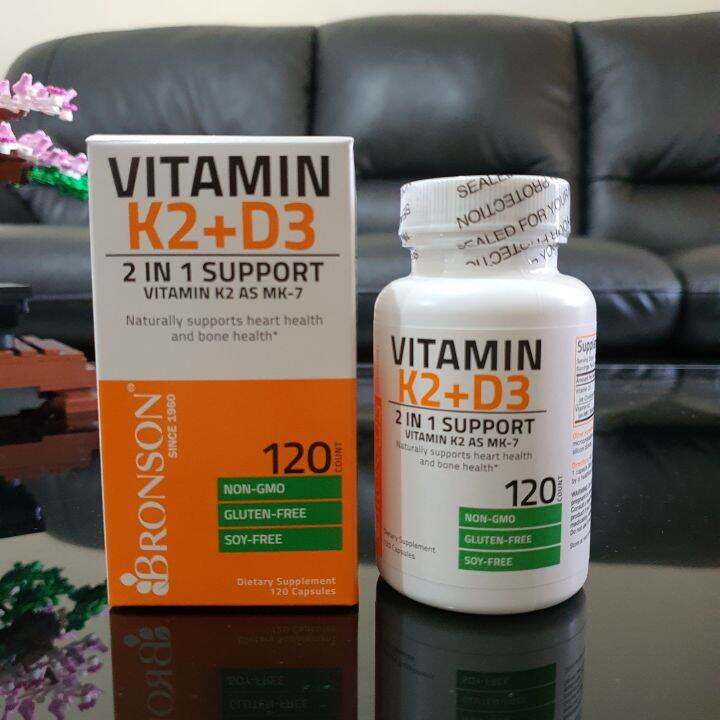 BRONSON Vitamin K2 D3 5000 IU 120 kapsul Lazada Indonesia