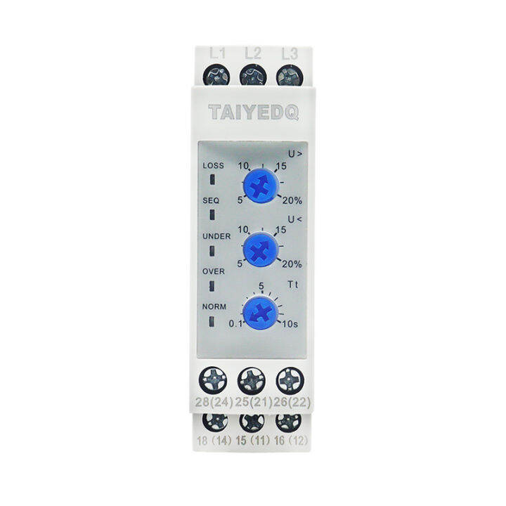 AD6605W Din Rail 380V Overvoltage Undervoltage Protector Voltage Relay