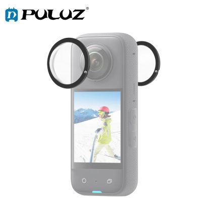 PULUZ For Insta360 X3 PULUZ Lens Guard PC Protective Cover for Insta360 X3 Sports Action Cameras Lens Cover