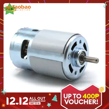 An Wrench18v High Torque Rs775 Dc Motor With 7-tooth Gear For Electric  Bicycles & Home Appliances