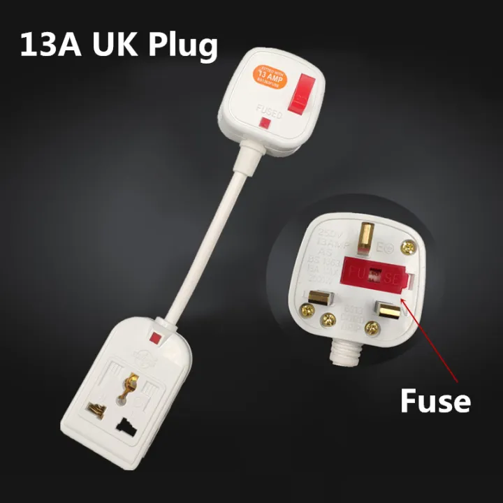 Hong Kong Version British Standard Socket 13A British Mop Board with Switch Electric Plug Board