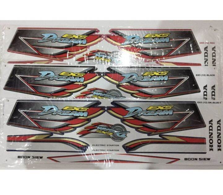 Honda ex5 dream sticker (11) | Lazada