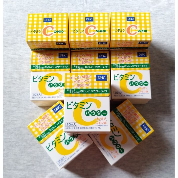 แท้จากญี่ปุ่น-100-ส่งไว-dhc-vitamin-c-powder-lemon-วิตามินซีเข้มข้น-ชนิดผง