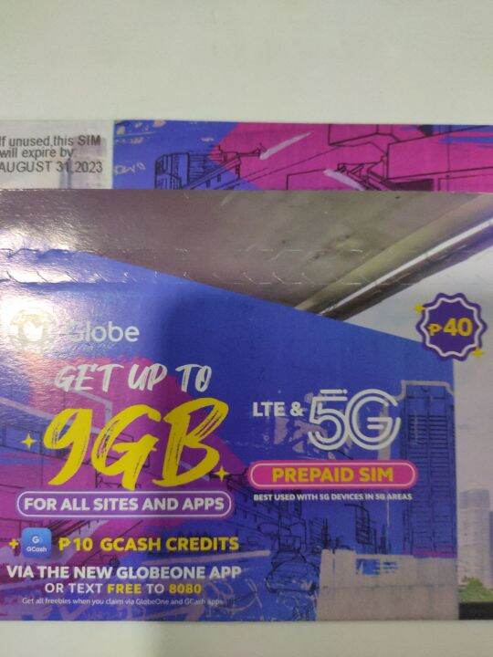 5G GLOBE VANITY SIMCARD | Lazada PH