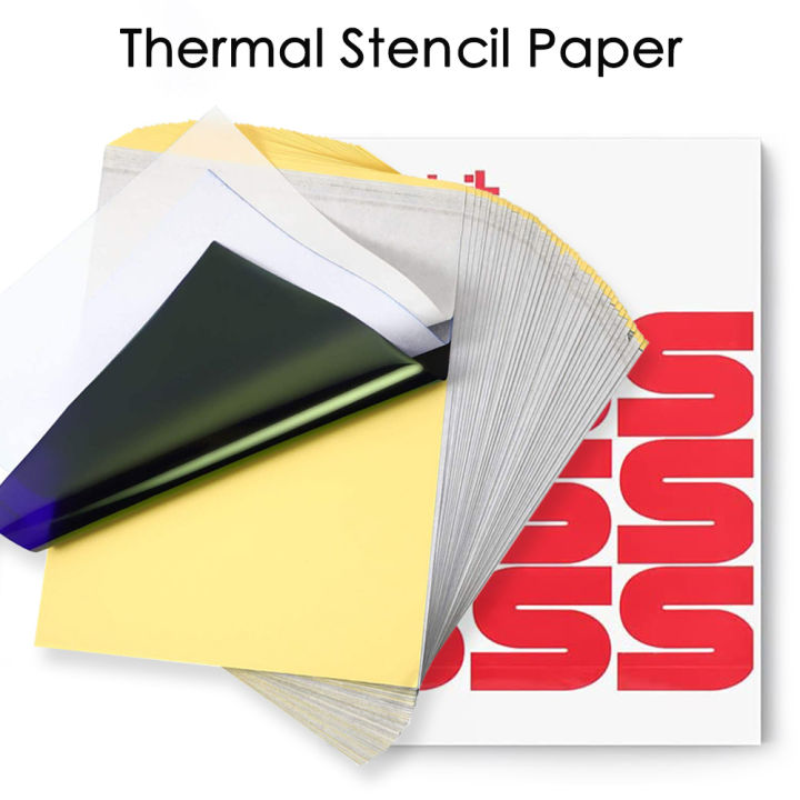 25/50 Sheets Tattoo Transfer Paper Tattooing Thermal Paper